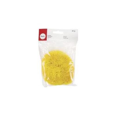 Rayher, Naturmaterialien, Grasfaser, gelb, 20 g Rayher, Naturmaterialien, Grasfaser, gelb, 20 g
