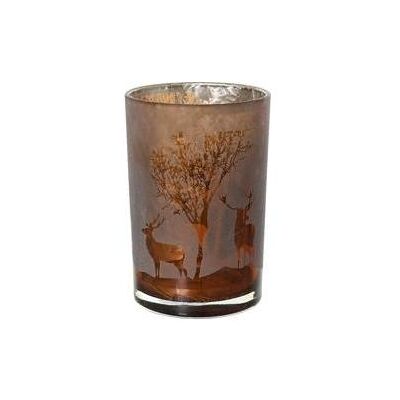 Kaemingk, Windlicht, Windlicht Glas Durchmesser 12 Cmxhöhe 18 Cm Kaemingk, Windlicht, Windlicht Glas Durchmesser 12 Cmxhöhe 18 Cm