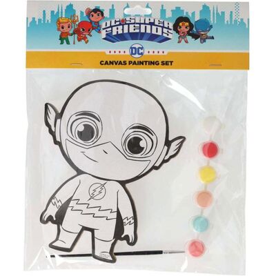 Wins Holland, Bilder, Leinwandbild DC Comics - Flash inkl. Pinsel und 6 Farben (24.50 x 23.50 cm) Wins Holland, Bilder, Leinwandbild DC Comics - Flash inkl. Pinsel und 6 Farben (24.50 x 23.50 cm)