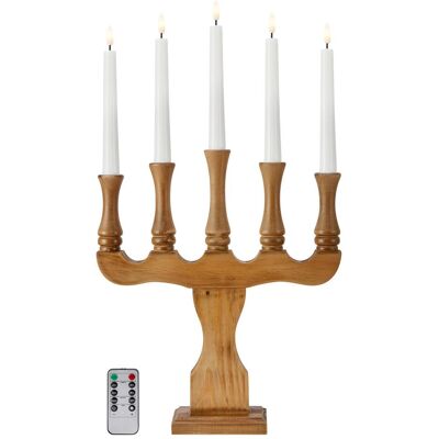 Markslöjd, Kerzenständer, RYDBOHOLM Candlestick 5L Stained Brown B/O Markslöjd, Kerzenständer, RYDBOHOLM Candlestick 5L Stained Brown B/O