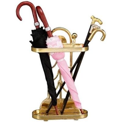 Reutter, Miniaturen, 001.652/7 - Metallschirmständer, dekoriert, Miniatur Reutter, Miniaturen, 001.652/7 - Metallschirmständer, dekoriert, Miniatur