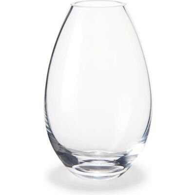 Holmegaard Vase, H 20,5 cm - Mundblaest glas - Klar Holmegaard Vase, H 20,5 cm - Mundblaest glas - Klar