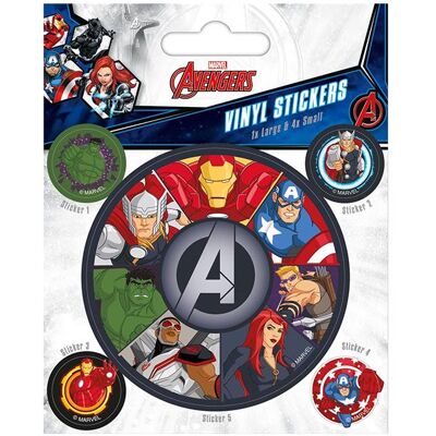 Pyramid Sticker, Marvel Aufkleber Pyramid Sticker, Marvel Aufkleber