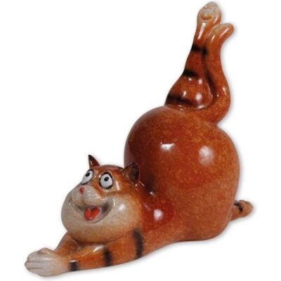 Seyko Geschenke, Deko Figuren + Skulpturen, 170010 - Mr. Carlo macht Sport, Figur Katze Seyko Geschenke, Deko Figuren + Skulpturen, 170010 - Mr. Carlo macht Sport, Figur Katze