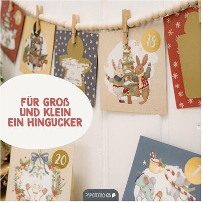 Papierdrachen Rubbel Wintertiere Papierdrachen Rubbel Wintertiere