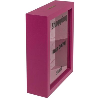 Magni, Spardose, Holz Spardose Shopping Queen 18x14cm Magni, Spardose, Holz Spardose Shopping Queen 18x14cm