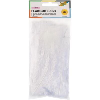 Folia, Naturmaterialien, Flauschfedern, 10 g, weiá Folia, Naturmaterialien, Flauschfedern, 10 g, weiá