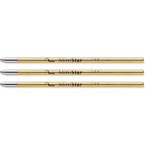 Wacom BALLPOINT BP 1.0 REFILL, Stylus Zubehör, Schwarz, Gold Wacom BALLPOINT BP 1.0 REFILL, Stylus Zubehör, Schwarz, Gold