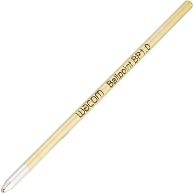 Wacom BALLPOINT BP 1.0 REFILL, Stylus Zubehör, Schwarz, Gold Wacom BALLPOINT BP 1.0 REFILL, Stylus Zubehör, Schwarz, Gold