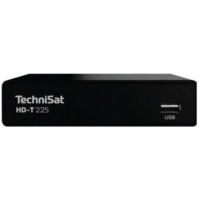 TechniSat DVB-T HDTV-Receiver (DVB-T, DVB-T2), TV Receiver, Schwarz TechniSat DVB-T HDTV-Receiver (DVB-T, DVB-T2), TV Receiver, Schwarz