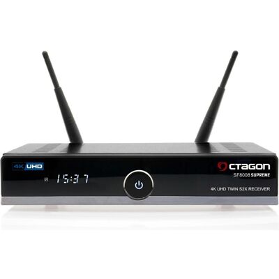 Octagon - SF8008 SUPREME Twin - 2x DVB-S2X Tuner - DVB-Decoder Octagon - SF8008 SUPREME Twin - 2x DVB-S2X Tuner - DVB-Decoder