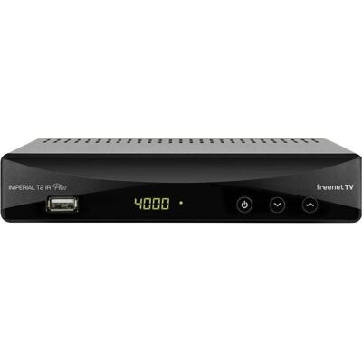 Imperial T2 IR plus inkl. 3 Monate freenet TV (DVB-T, DVB-T2, CI-Schacht), TV Receiver, Schwarz Imperial T2 IR plus inkl. 3 Monate freenet TV (DVB-T, DVB-T2, CI-Schacht), TV Receiver, Schwarz