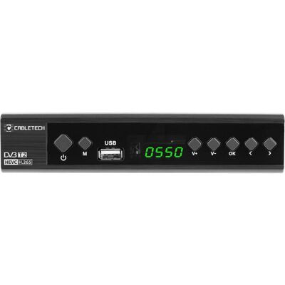 Cabletech DVB-T2/C HEVC 10Bit TV-Tuner - Voll kompatibel Cabletech DVB-T2/C HEVC 10Bit TV-Tuner - Voll kompatibel