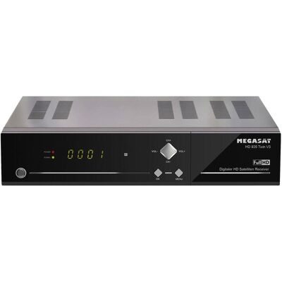 MegaSat HD 935 Twin V4 (DVB-S, DVB-S2, Festplatte), TV Receiver, Schwarz MegaSat HD 935 Twin V4 (DVB-S, DVB-S2, Festplatte), TV Receiver, Schwarz
