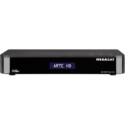 MegaSat HD 935 Twin V4 (DVB-S, DVB-S2), TV Receiver, Schwarz MegaSat HD 935 Twin V4 (DVB-S, DVB-S2), TV Receiver, Schwarz
