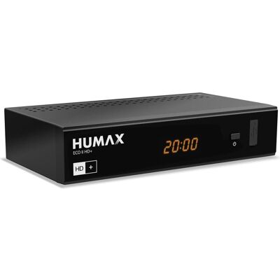 Humax Eco II HD+ (DVB-S), TV Receiver, Schwarz Humax Eco II HD+ (DVB-S), TV Receiver, Schwarz