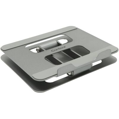 Contour Modell 305200 Ergonomischer grauer Laptopständer Contour Modell 305200 Ergonomischer grauer Laptopständer