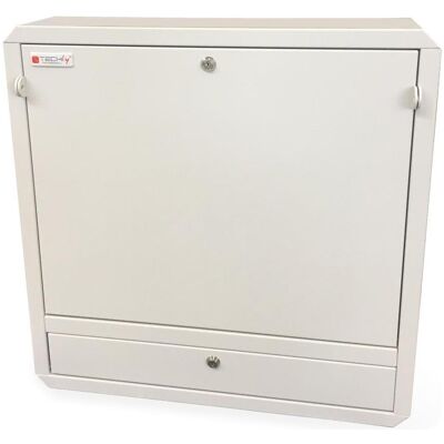 Techly Wandmontierter Sicherheitsschrank Für 19-Zoll-Notebook, Notebook Security, Grau Techly Wandmontierter Sicherheitsschrank Für 19-Zoll-Notebook, Notebook Security, Grau