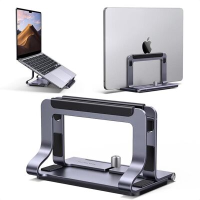 Ugreen Podstawka pionowa pod laptop LP991 U7 (szara), Notebook Ständer, Grau Ugreen Podstawka pionowa pod laptop LP991 U7 (szara), Notebook Ständer, Grau