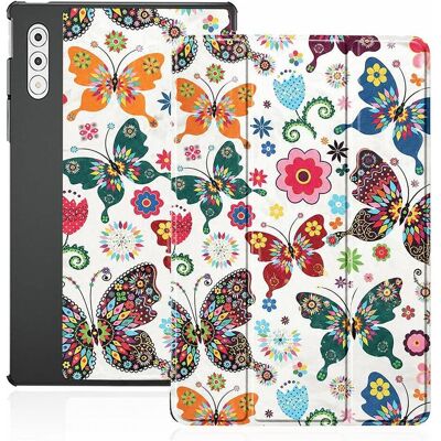 Techsuit - FoldPro - Lenovo Yoga Tab Plus 12.7 - Butterfly (Lenovo Yoga Tab Plus), Tablet Hülle, Mehrfarbig Techsuit - FoldPro - Lenovo Yoga Tab Plus 12.7 - Butterfly (Lenovo Yoga Tab Plus), Tablet Hülle, Mehrfarbig
