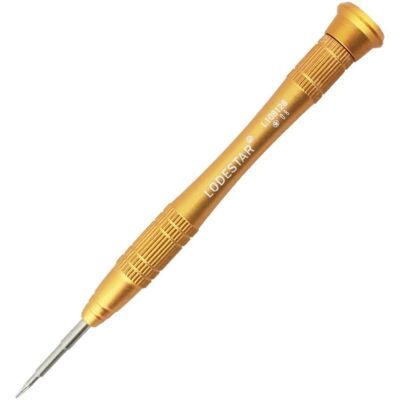 Columbus McKinnon P2 Pentalobe Präzisions Schraubenzieher 5-Stern TS1 0.8mm, Stylus, Gold Columbus McKinnon P2 Pentalobe Präzisions Schraubenzieher 5-Stern TS1 0.8mm, Stylus, Gold