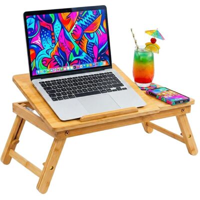 Relaxdays Laptop-Ständer, Notebook Ständer, Braun Relaxdays Laptop-Ständer, Notebook Ständer, Braun