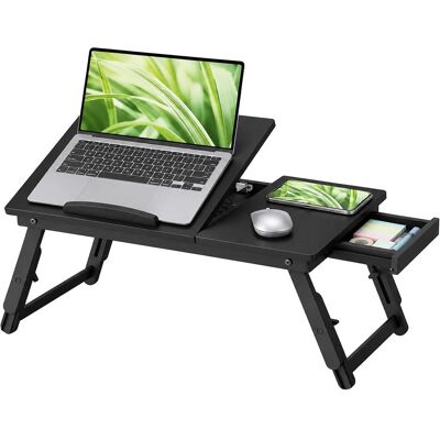 Relaxdays Laptoptisch, Notebook Ständer, Schwarz Relaxdays Laptoptisch, Notebook Ständer, Schwarz