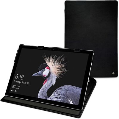 Noreve Lederschutzhülle vertikal (Microsoft Surface Pro 5), Tablet Hülle, Schwarz Noreve Lederschutzhülle vertikal (Microsoft Surface Pro 5), Tablet Hülle, Schwarz