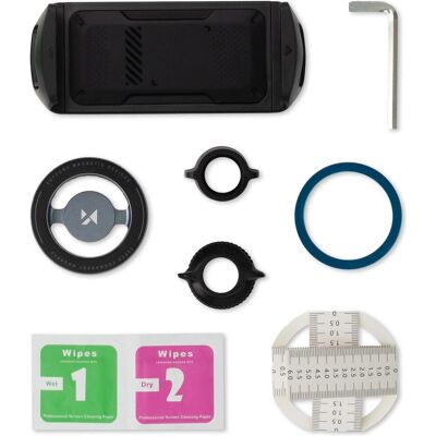 Wozinsky WTY0YS1 Magnethalterung, 360° drehbar, solide, für Telefon und Tablet - grau, Smartphone Halterung, Silber, Grau Wozinsky WTY0YS1 Magnethalterung, 360° drehbar, solide, für Telefon und Tablet - grau, Smartphone Halterung, Silber, Grau