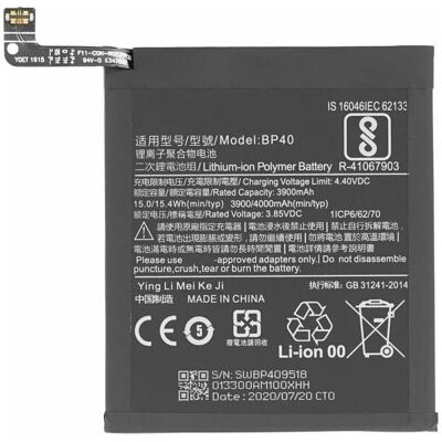 Xiaomi Akku BP40 3900mAh, Smartphone Akku Xiaomi Akku BP40 3900mAh, Smartphone Akku