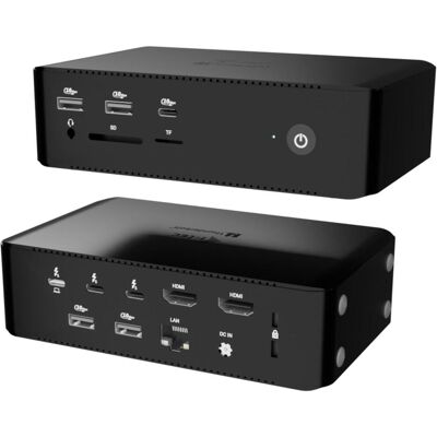 i-tec Thunderbolt 5 Quattro, Dockingstation + USB Hub, Schwarz i-tec Thunderbolt 5 Quattro, Dockingstation + USB Hub, Schwarz