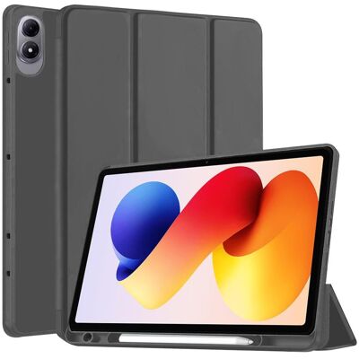 Techsuit - Flex Trifold (with Pencil Holder) - Xiaomi Redmi Pad 2 Pro - Black (Xiaomi Redmi Pad 2 Pro), Tablet Hülle, Schwarz Techsuit - Flex Trifold (with Pencil Holder) - Xiaomi Redmi Pad 2 Pro - Black (Xiaomi Redmi Pad 2 Pro), Tablet Hülle, Schwarz