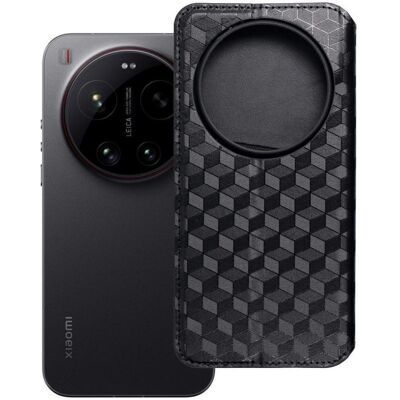 OEM Buchhülle, Klapphülle für Xiaomi 17 ULTRA Cubic Book, schwarz (Xiaomi 17 Ultra), Smartphone Hülle, Schwarz OEM Buchhülle, Klapphülle für Xiaomi 17 ULTRA Cubic Book, schwarz (Xiaomi 17 Ultra), Smartphone Hülle, Schwarz
