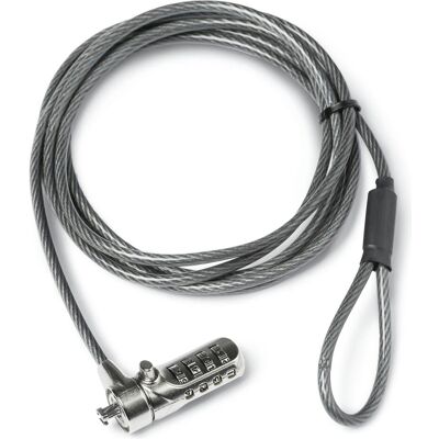 Dicota Security T-Lock, Notebook Security, Schwarz, Silber Dicota Security T-Lock, Notebook Security, Schwarz, Silber