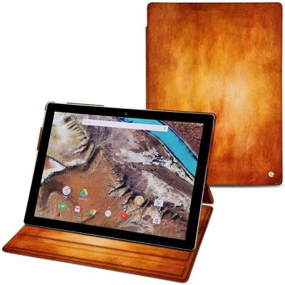 Noreve Lederschutzhülle vertikal (Google Pixel C), Tablet Hülle, Orange Noreve Lederschutzhülle vertikal (Google Pixel C), Tablet Hülle, Orange