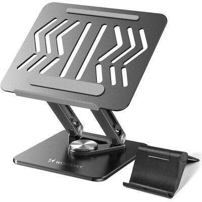 Wozinsky WRS-CPY84SB 360-Laptopständer, Notebook Ständer, Schwarz Wozinsky WRS-CPY84SB 360-Laptopständer, Notebook Ständer, Schwarz
