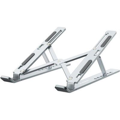 Wozinsky Podstawka WDCX-X8S składana regulowana pod laptopa - srebrna, Notebook Ständer, Silber Wozinsky Podstawka WDCX-X8S składana regulowana pod laptopa - srebrna, Notebook Ständer, Silber