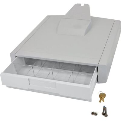 Ergotron Styleview Primary Storage, Notebookwagen, Grau, Weiss Ergotron Styleview Primary Storage, Notebookwagen, Grau, Weiss