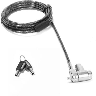 Dicota Universal Security 3-in-1 Cable Lock (key), Notebook Security, Schwarz Dicota Universal Security 3-in-1 Cable Lock (key), Notebook Security, Schwarz