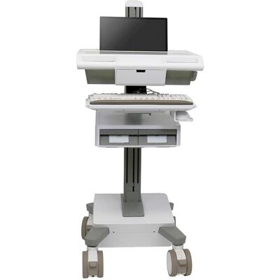 Ergotron Mosaic Laptop Cart, Notebookwagen, Weiss, Grau Ergotron Mosaic Laptop Cart, Notebookwagen, Weiss, Grau