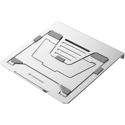 Conceptronic Notebook Halterung mit 7-1 Docking Station silb, Notebook Ständer, Silber Conceptronic Notebook Halterung mit 7-1 Docking Station silb, Notebook Ständer, Silber