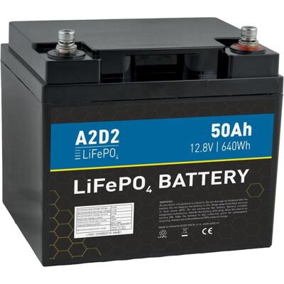 Avacom Server - Sonstiges Zubehör A2D2 BATERIE LIFEPO4 12,8V 50AH M6, Batterien + Akkus Avacom Server - Sonstiges Zubehör A2D2 BATERIE LIFEPO4 12,8V 50AH M6, Batterien + Akkus
