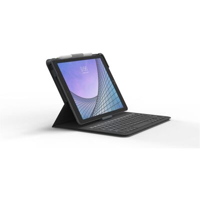 Zagg Messenger Folio 2 (DE, Apple iPad 2020 (8. Gen), Apple iPad Air 2019), Tablet Tastatur, Grau Zagg Messenger Folio 2 (DE, Apple iPad 2020 (8. Gen), Apple iPad Air 2019), Tablet Tastatur, Grau