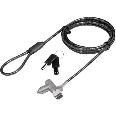LogiLink Prüfen, Notebook Security, Schwarz, Silber LogiLink Prüfen, Notebook Security, Schwarz, Silber