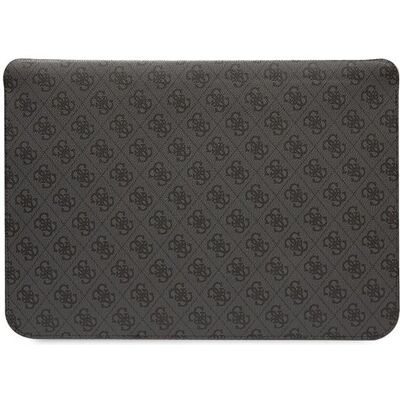Guess PU 4G bedruckte Streifen-Computerhülle 16" Schwarz (16", Apple), Notebooktasche, Schwarz Guess PU 4G bedruckte Streifen-Computerhülle 16" Schwarz (16", Apple), Notebooktasche, Schwarz