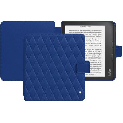 Noreve Lederschutzhülle horizontal (Kobo Libra Colour), eReader Hülle, Blau Noreve Lederschutzhülle horizontal (Kobo Libra Colour), eReader Hülle, Blau