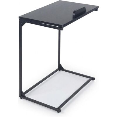 Relaxdays Beistelltisch, Notebook Ständer, Schwarz Relaxdays Beistelltisch, Notebook Ständer, Schwarz