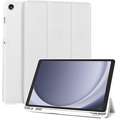 Techsuit - Flex Trifold (with Pencil Holder) - Samsung Galaxy Tab A11 - Gray (Samsung Galaxy Tab A11), Tablet Hülle, Grau Techsuit - Flex Trifold (with Pencil Holder) - Samsung Galaxy Tab A11 - Gray (Samsung Galaxy Tab A11), Tablet Hülle, Grau