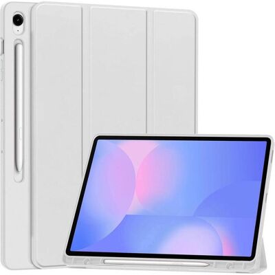Techsuit - Flex Trifold (with Pencil Holder) - Samsung Galaxy Tab S10 FE Plus - Gray (Samsung Galaxy Tab S10 FE), Tablet Hülle, Grau Techsuit - Flex Trifold (with Pencil Holder) - Samsung Galaxy Tab S10 FE Plus - Gray (Samsung Galaxy Tab S10 FE), Tablet Hülle, Grau