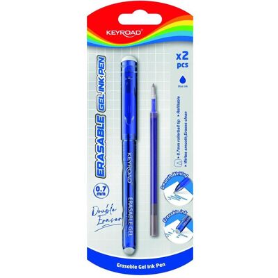 Keyroad Löschbarer stift 0,7 mm, plus mine/mine, blister, blau, Stylus, Blau Keyroad Löschbarer stift 0,7 mm, plus mine/mine, blister, blau, Stylus, Blau